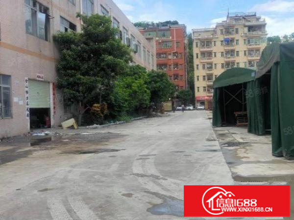 平湖华南城西门旁独院厂房7600平方出租,可分租,可办环评!