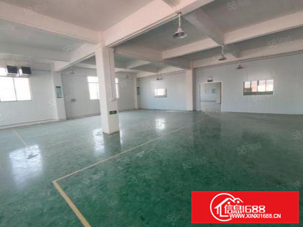 桥头镇岭头村工业区新空出楼上600平米,现成办公室地坪漆