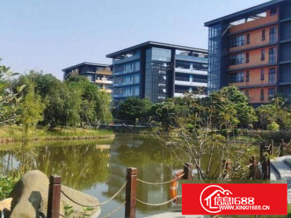 龙华新区观澜主干道边原房东花园式红本工业园楼上带喷淋厂房出租