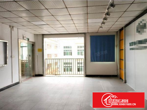 塘厦田心标楼上厂房850实际面积出租,现成精装修16元全包