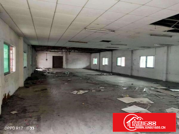 长安厦岗楼上新出600平厂房出租带货梯可进出大货车易招工