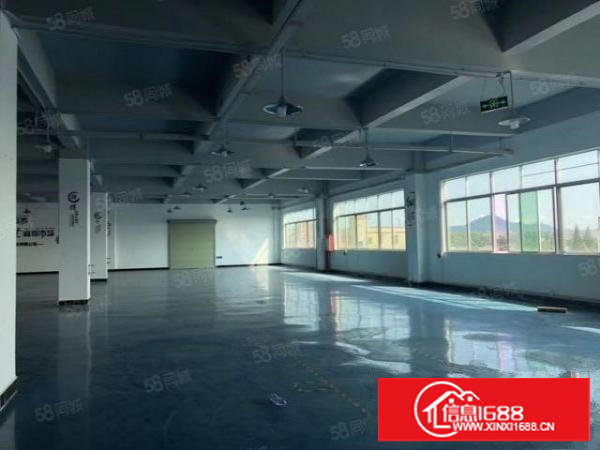 面积可实量!塘厦清湖头原房东楼上1600平方带装修厂房出租