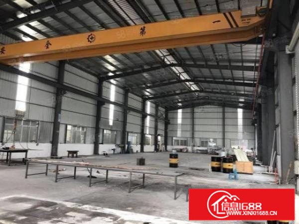 不拆迁,可办环评,容桂新建900方简易厂房,带独立办公,吊机