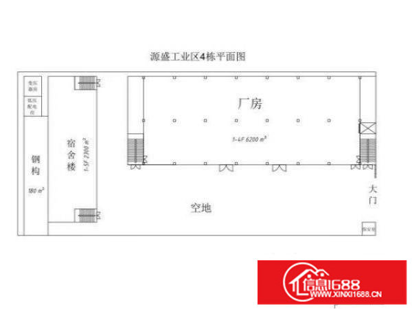 沙荷路旁独院厂房3600㎡