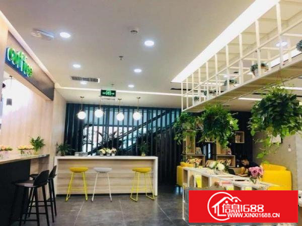 环境超好的办公环境。超大共享区域可使用,配齐办公家私