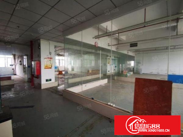 布吉李朗红本厂房3楼1500平出租,精装修,租金23元一平